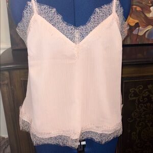 NWT Elegant Lace Trim Cami Top
$60 tag price